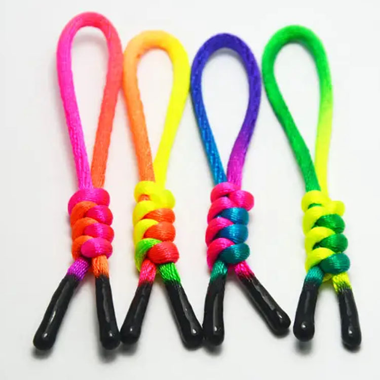 Silicone dipped zipper puller 1